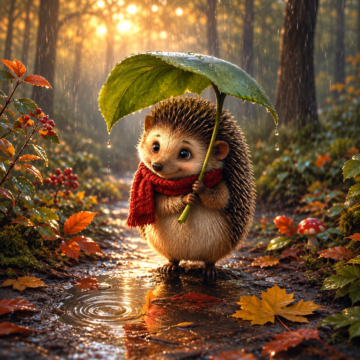 Sedge the Hedgey set of 4 Coasters