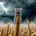 Storm Watcher – Framed Tile