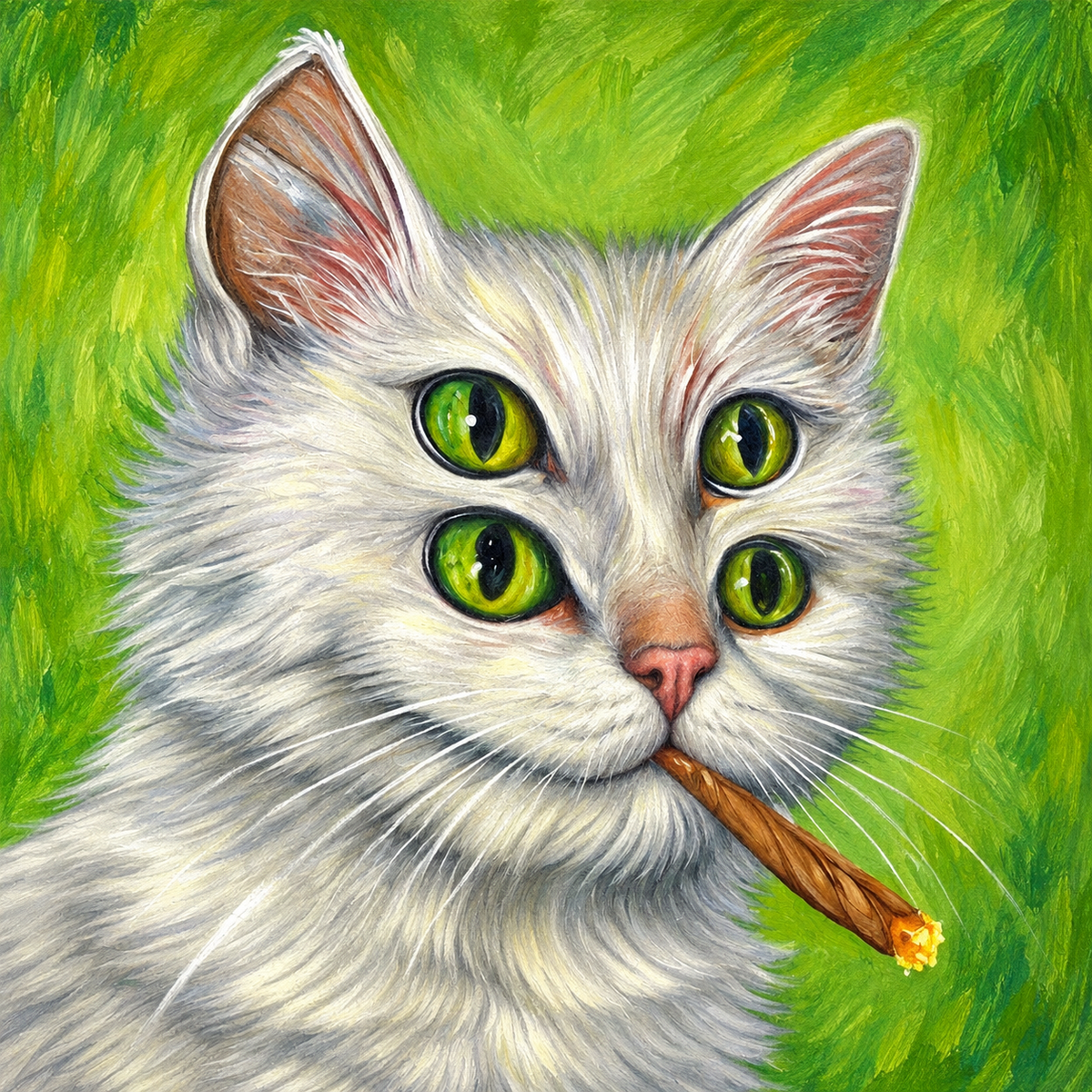 Four-eyed Feline